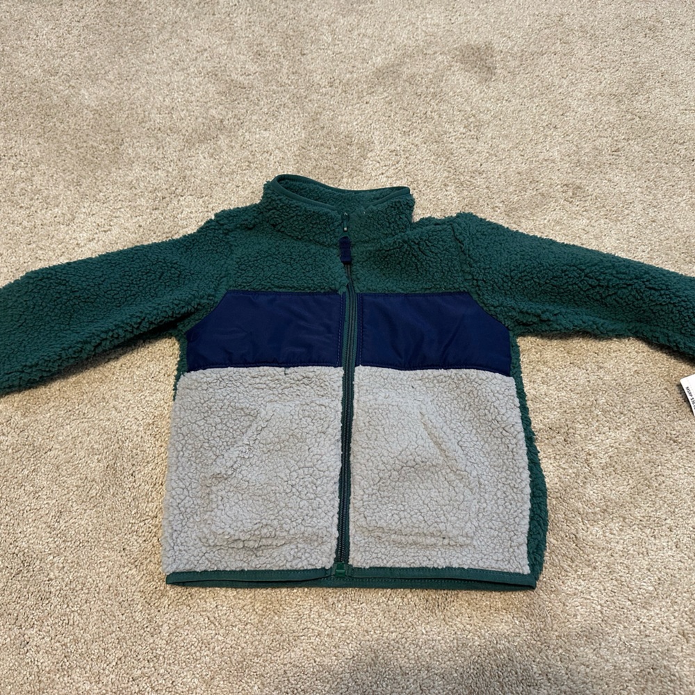 NWT Carter's Sherpa Coat